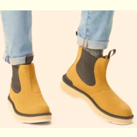 Sorel Hi-Line Chelsea Boot Geo Yellow Jet